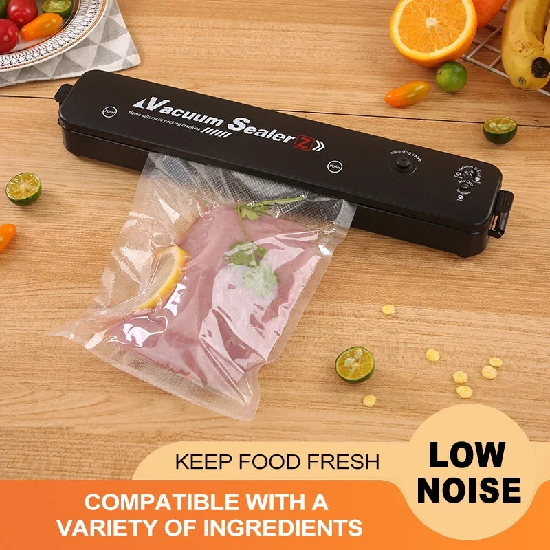 Kitchen Gadgets Home Sealing Machine Food Vacuum Sealer Small Portable Plastic Bags Sealer  Food Vacuum Packaging Machine